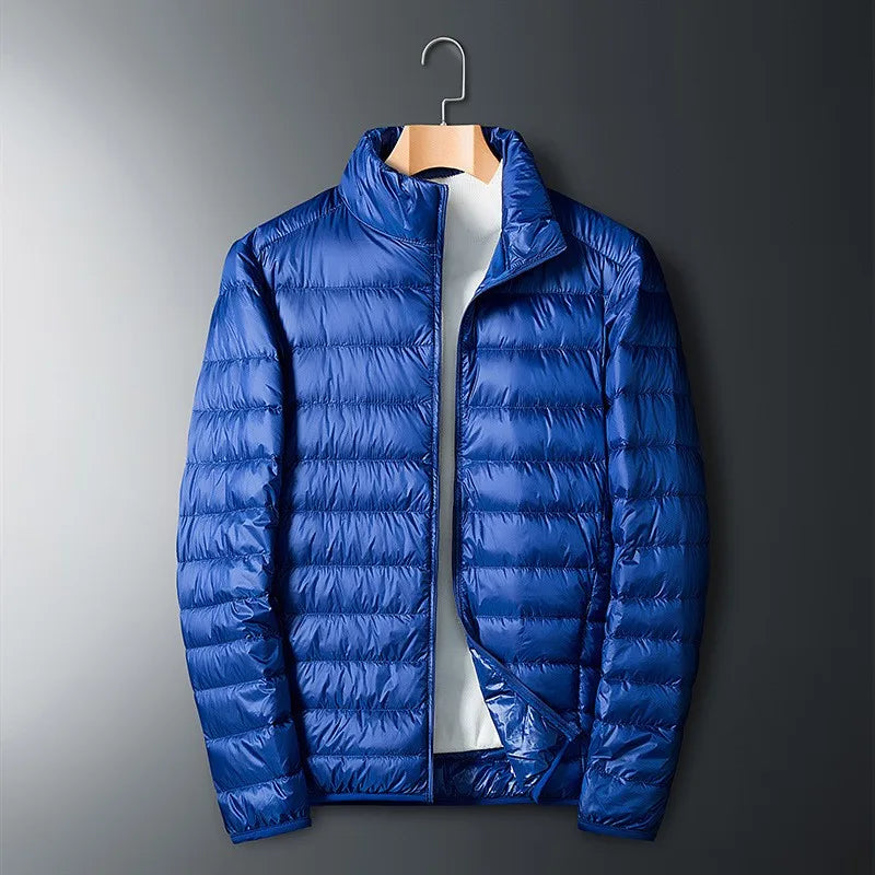 Herren Daunenjacke Mit Stehkragen | Winter