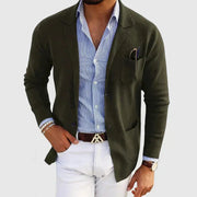 Heidi-Mode | Formeller Herrenblazer mit Reverskragen und Knopftaschen