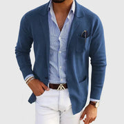 Heidi-Mode | Formeller Herrenblazer mit Reverskragen und Knopftaschen