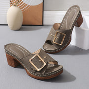 Eleganta™ – Damen Ledersandalen Stilvoll & Komfortabel durch den Sommer