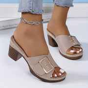 Eleganta™ – Damen Ledersandalen Stilvoll & Komfortabel durch den Sommer