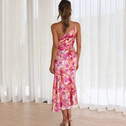Elegantes One‑Shoulder Partykleid | Asymmetrisch | Stretch & Schlitz