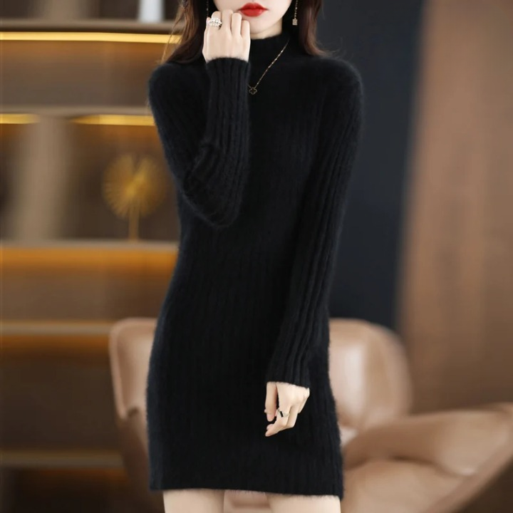 Anna | Kleid mit Kaschmir-Gefühl für Damen