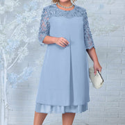 Weiches Klassische Sommerkleider: Plus-Size Eleganz für Damen für dich