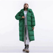 Langer Daunenmantel Für Damen | Winter