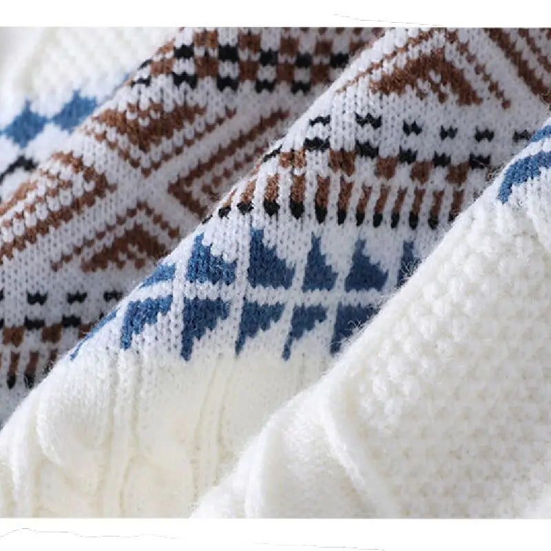 Elena | Stylischer Herren-Strickpullover nordisch & warm