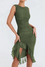 Elegantes Rüschen Sheath-Kleid | Feminin, tailliert & vielseitig