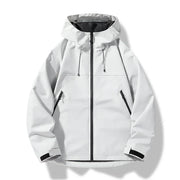 Norbert | Herren Wasserdichte Kapuzen Winddichte Shell Jacke