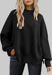 Nita™ - Übergroßer Poncho-Pullover