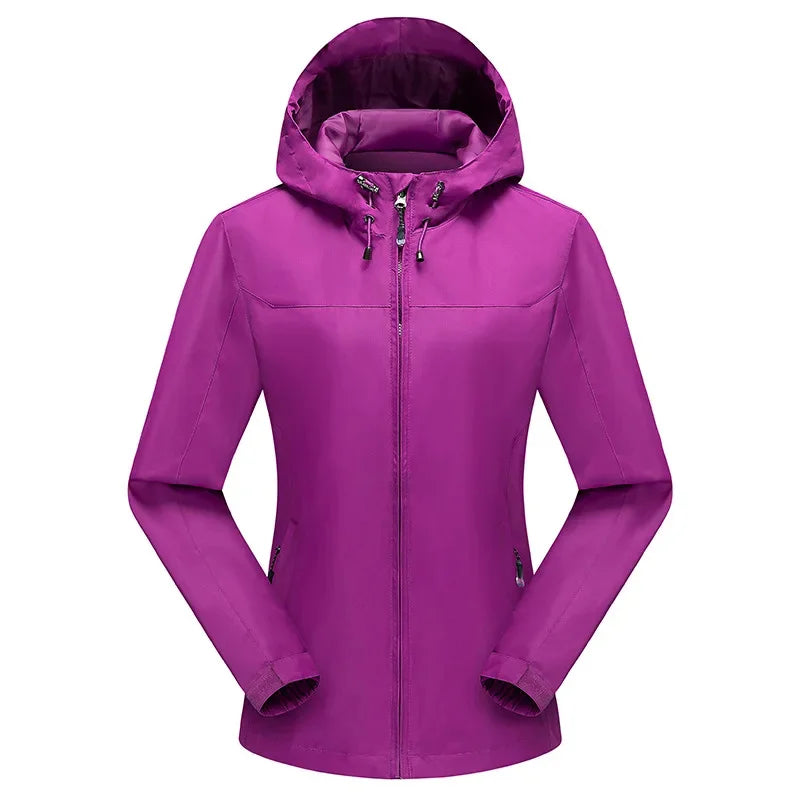 Unisex Windjacke für Outdoor-Aktivitäten – Ideal zum Trekking und Wandern