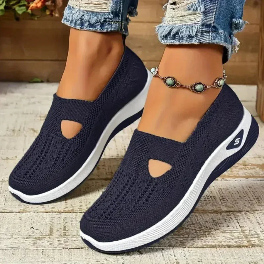Madelline - Damen-Slipper mit Keilabsatz