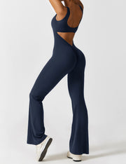 Sionex | Atmungsaktiver Flare-Jumpsuit für Damen Sommer