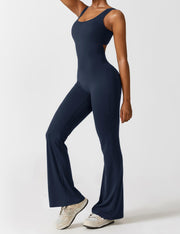 Sionex | Atmungsaktiver Flare-Jumpsuit für Damen Sommer
