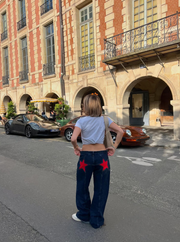 Emily | Loose Fit Jeans mit Sternen