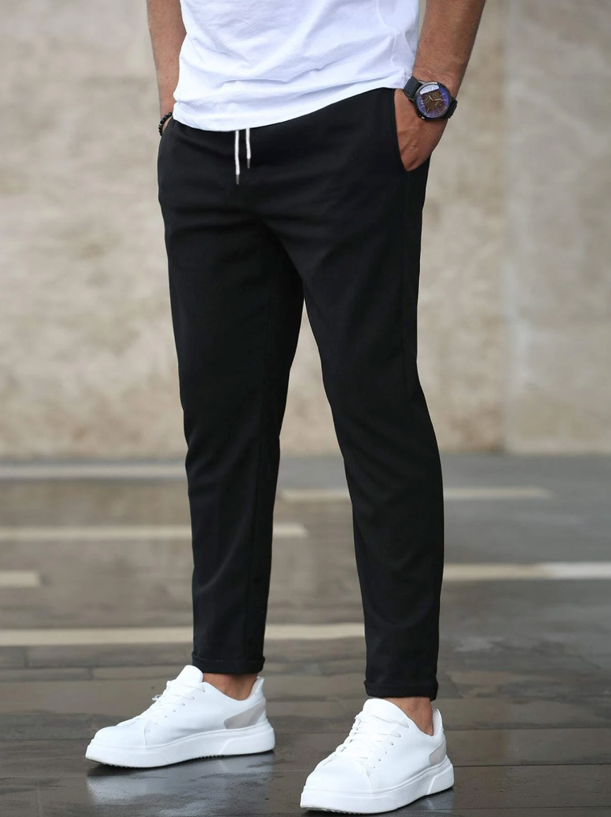 Slim Fit Hose Herren | Tunnelzug & Entspannter Sitz