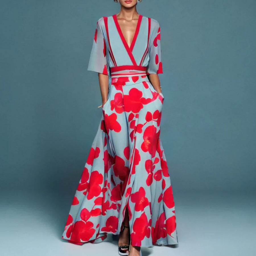 Luiza™| Kleid mit Blumenmuster