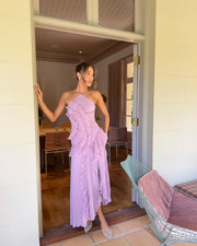 Juliette | Ruffled Strap Dress