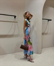Elegantes Maxikleid aus leichtem Stoff