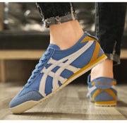 Sneaker Herren | Retro Runner mit Kontraststreifen & Wildleder-Akzenten
