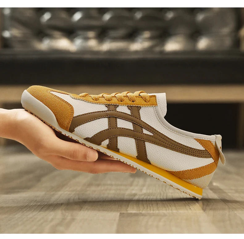 Sneaker Herren | Retro Runner mit Kontraststreifen & Wildleder-Akzenten