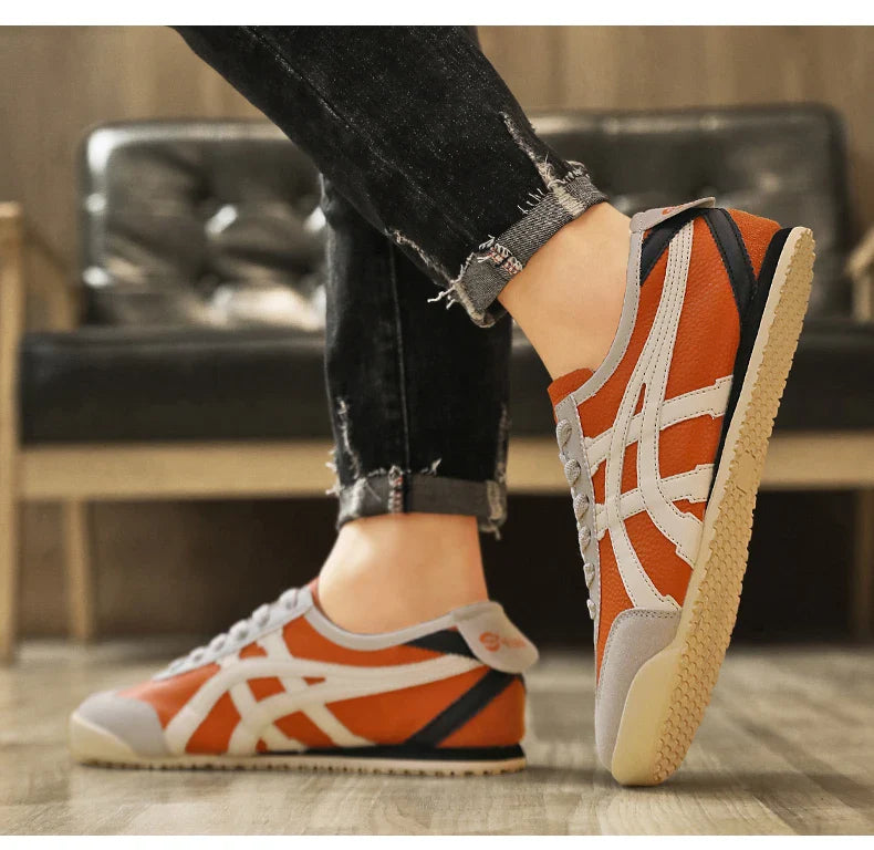 Sneaker Herren | Retro Runner mit Kontraststreifen & Wildleder-Akzenten