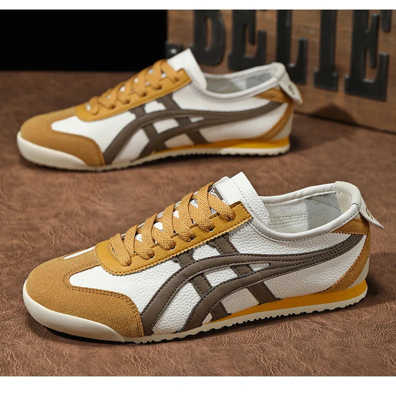 Sneaker Herren | Retro Runner mit Kontraststreifen & Wildleder-Akzenten