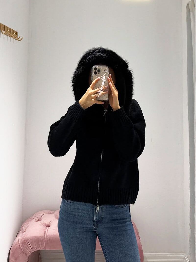 Alison Kunstpelz Jacke