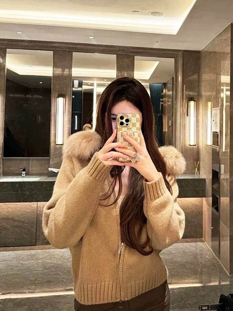 Alison Kunstpelz Jacke
