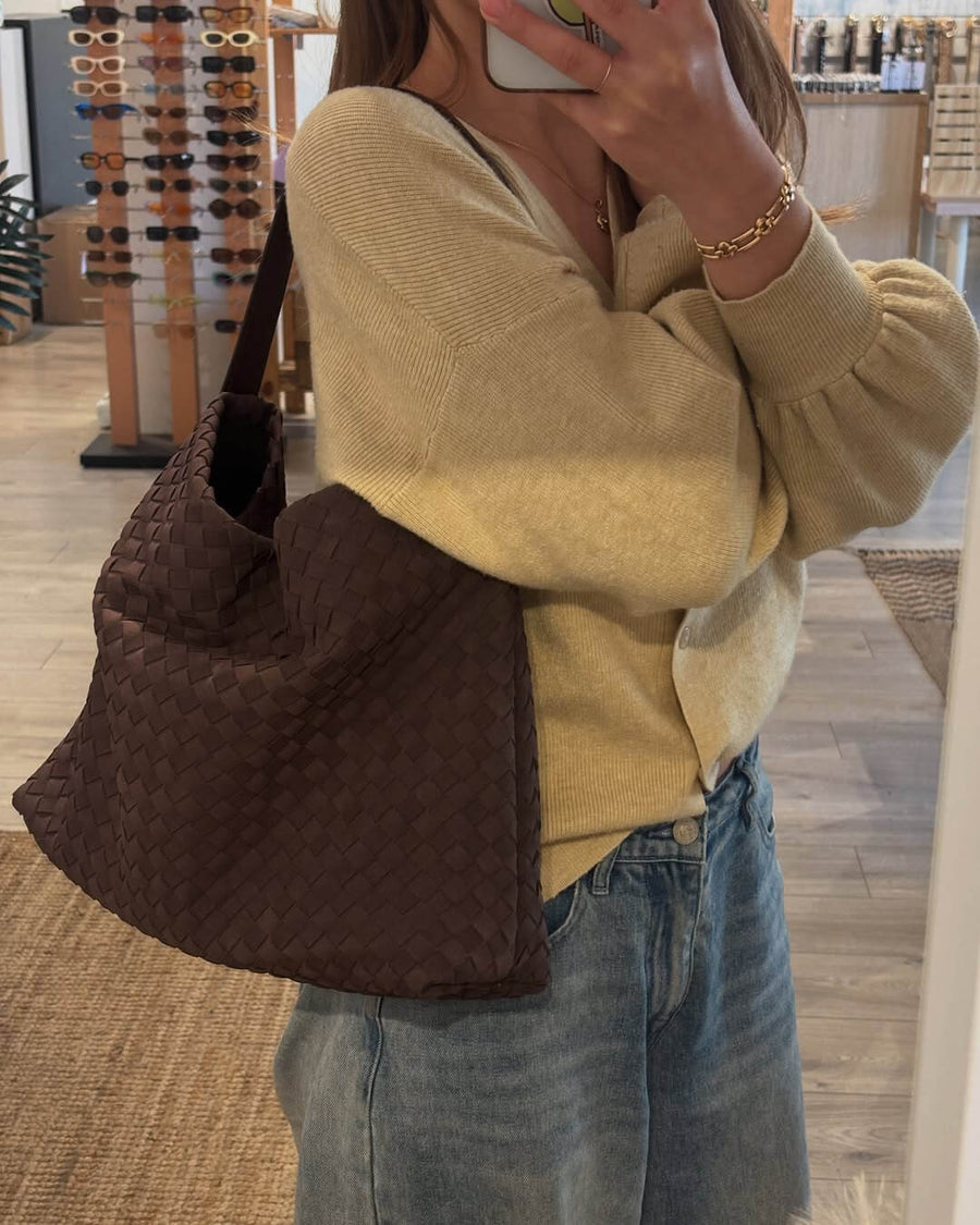Chelsea Wildleder-Shopper
