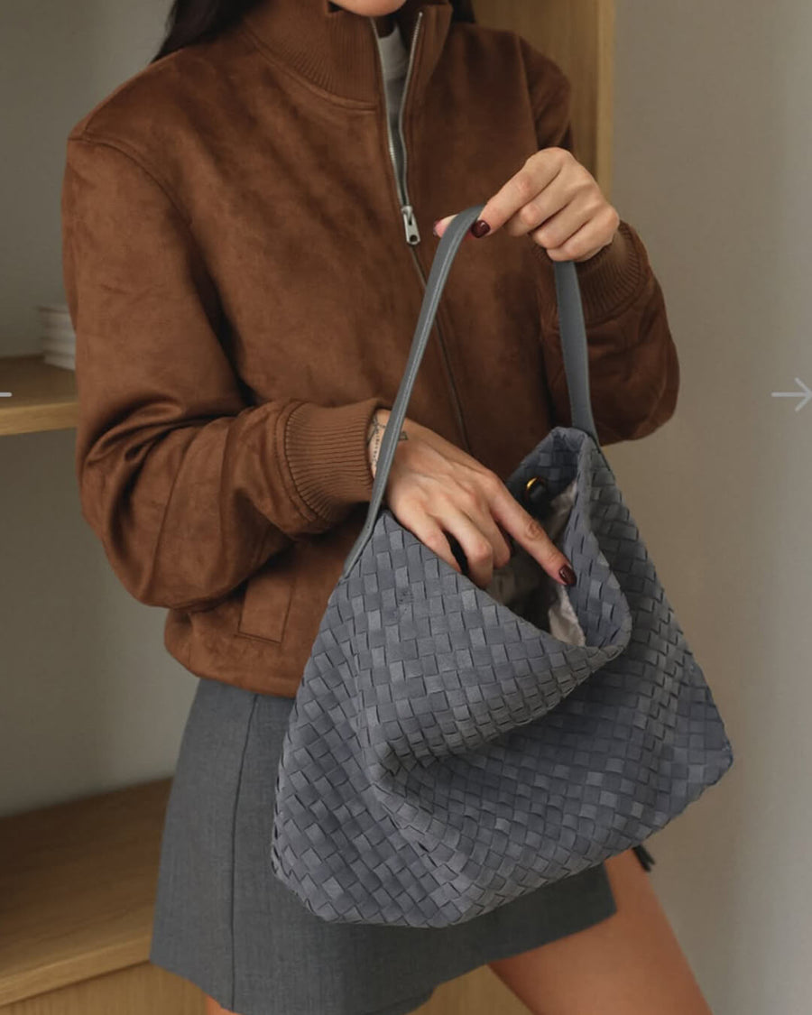 Chelsea Wildleder-Shopper
