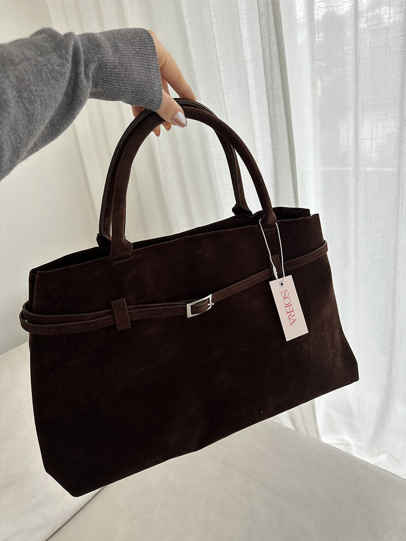 Dalila suede Tasche