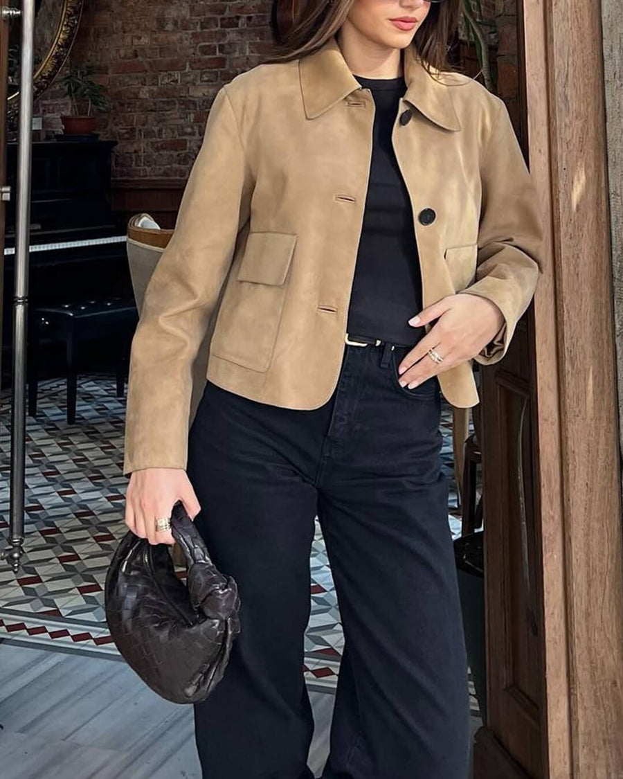 Elara Wildlederjacke