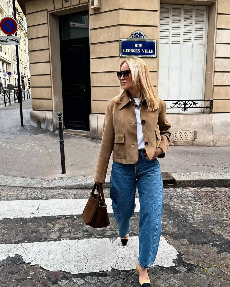Elara Wildlederjacke