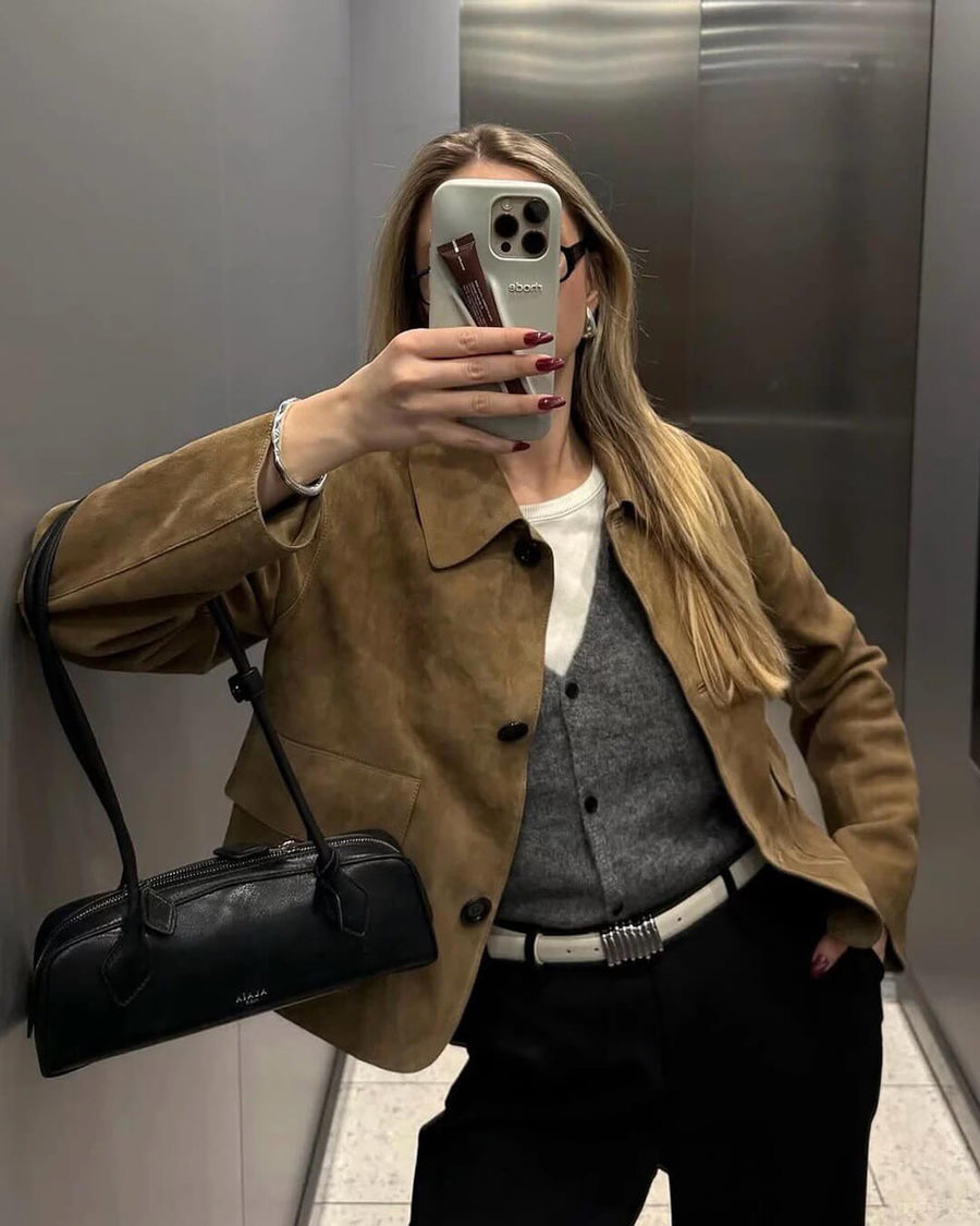 Elara Wildlederjacke