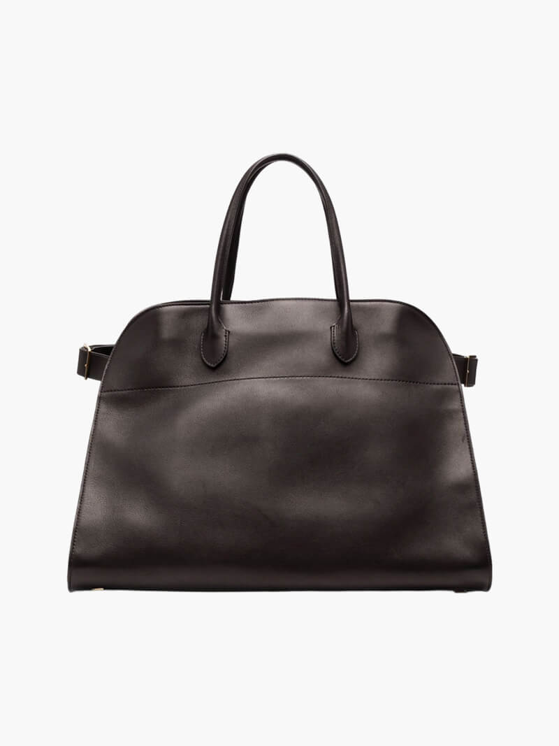Große Damen Shopper Tasche – Strukturierte Schultertasche Wildleder/Leder