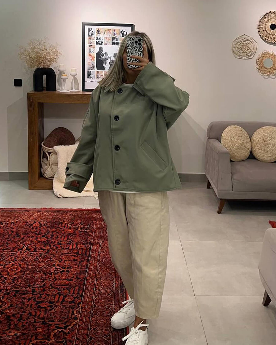 Julia Trenchcoat mit Kapuze