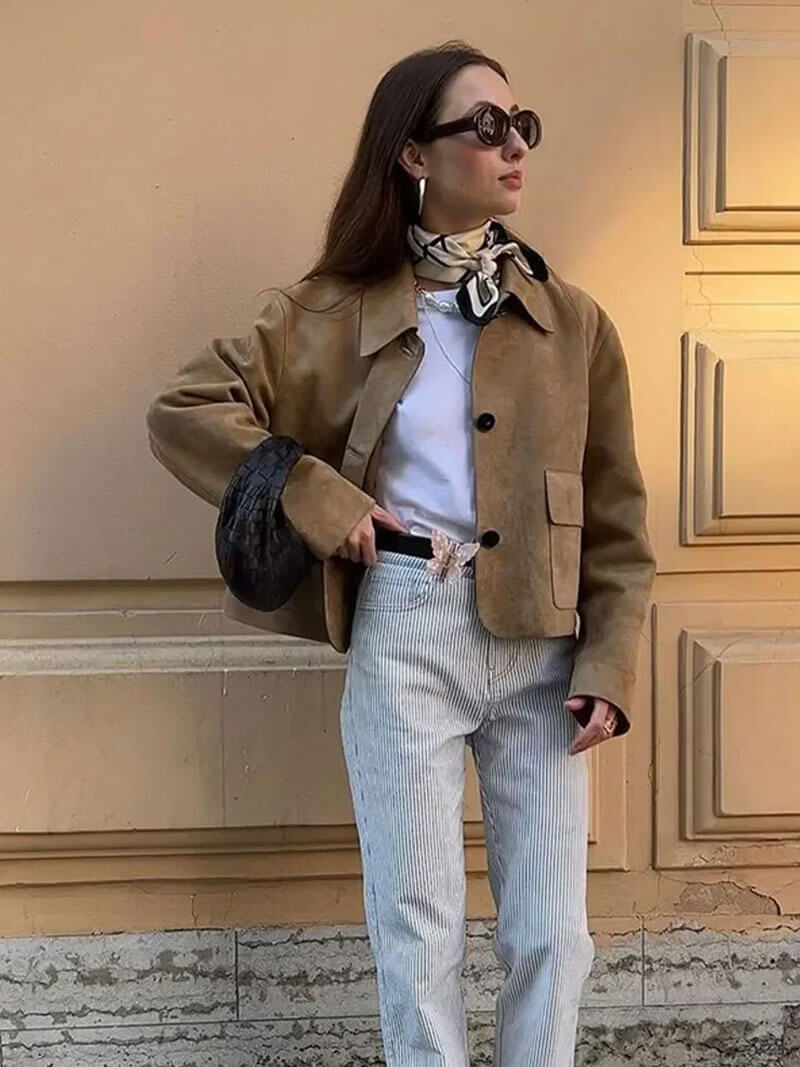Marissa suede Jacke