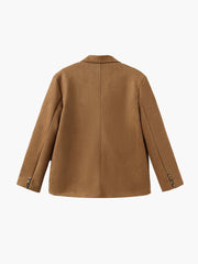 Damen Kunstwildlederjacke – Eleganter Blazer im modernen Schnitt