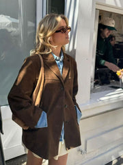 Matilda suede Jacke