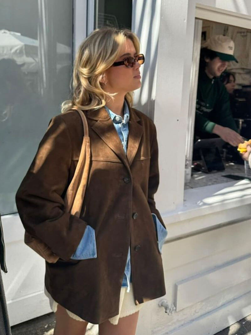 Matilda suede Jacke