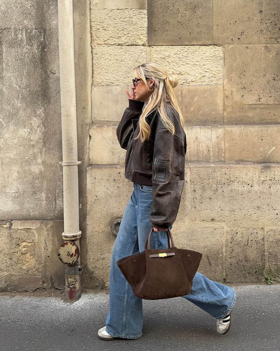 Melanie Wildledertasche