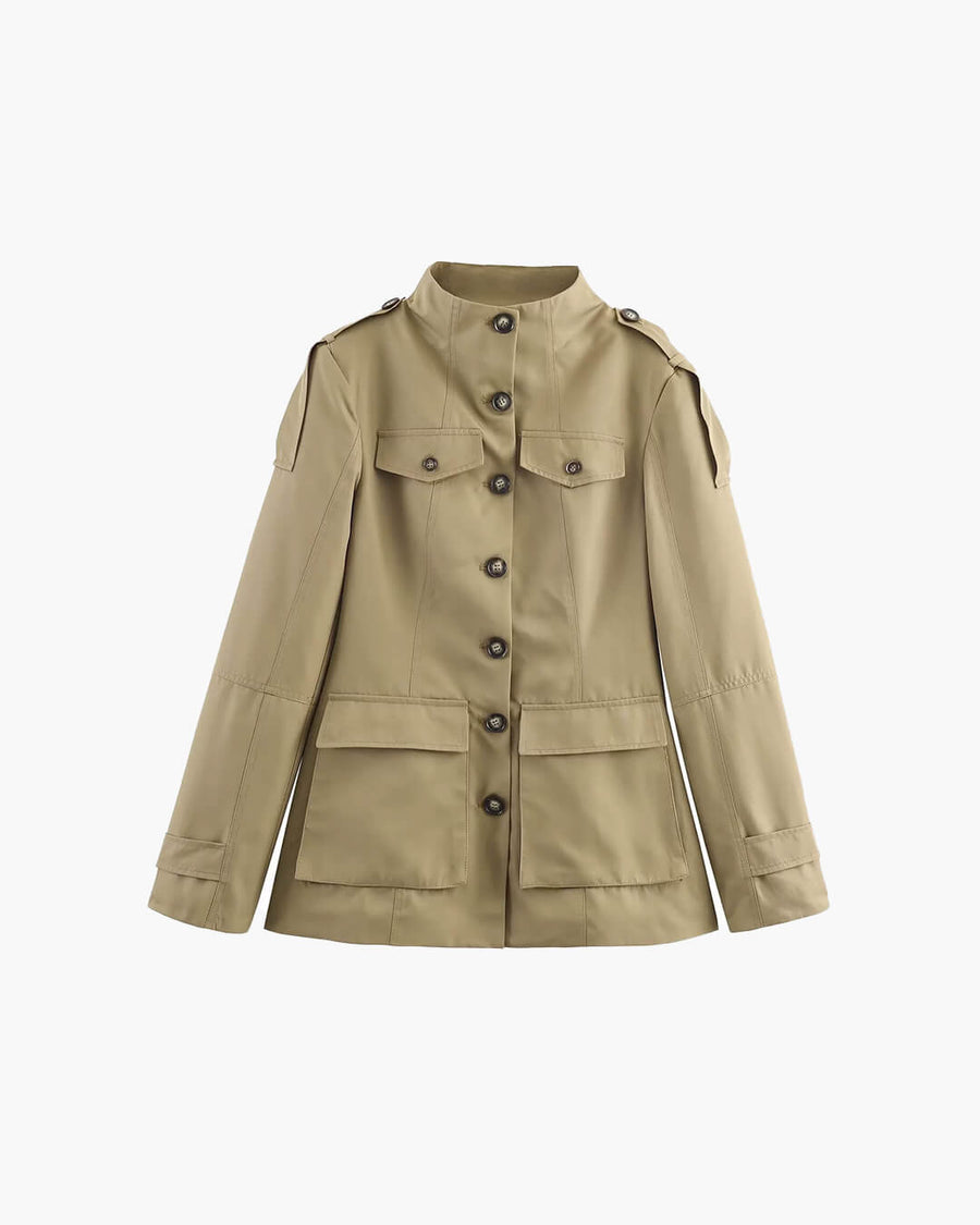 Melinda Slim Fit Trenchcoat