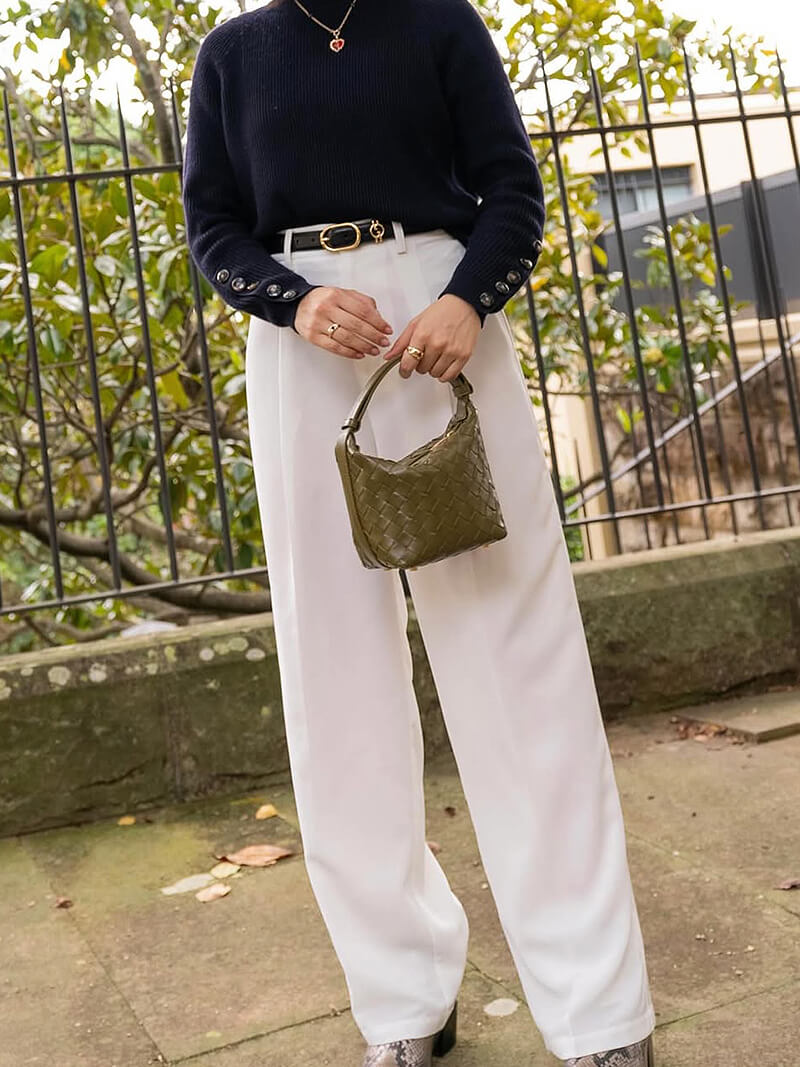 Mica woven Tasche