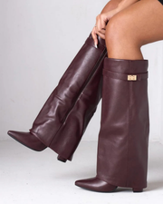 Monica Leder High Boots