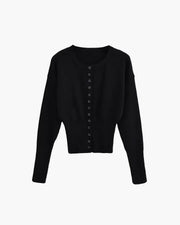 Shelly Snap-Button Strick-Cardigan