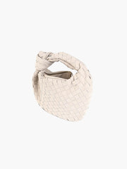 Mini suede woven Tasche