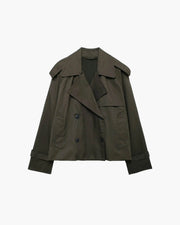 Dhelia Kurzer Trenchcoat