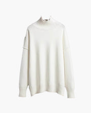 Katie Rollkragen-Strickpullover