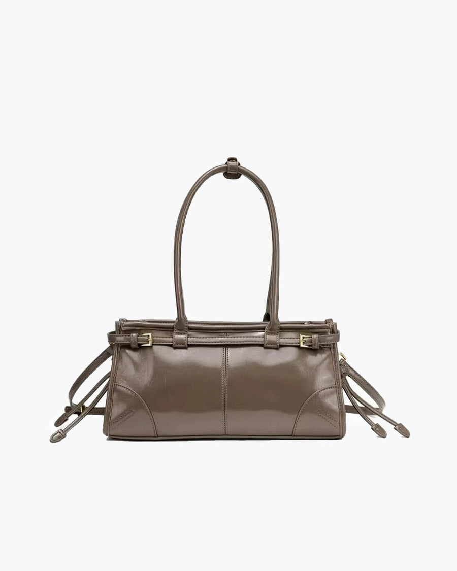 Luna Schultertasche mit Gürtel-Detail