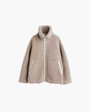 Susan Teddyjacke mit Reißverschluss